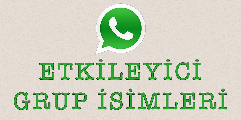 etkileyici wp grup isimleri